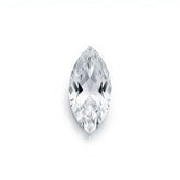 White Topaz 10PC Tiny 2x4 MM Marquise Faceted White Brilliant Semi Precious Loose Gems