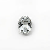 White Topaz 1PC Small 7x9 MM Oval Faceted White Superior Semi Precious Loose Gemstone