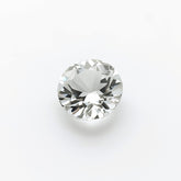 White Topaz 1PC Tiny 6x6 MM Round Faceted White Polished Semi Precious Loose Gems