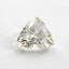White Topaz 1PC Large 10x10 MM Triangle Faceted White Shine Semi Precious Loose Gems