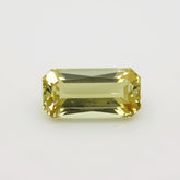 Yellow Sapphire 1PC Chunky 10x20 MM Baguette Faceted Yellow Natural Precious Gems