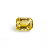 Yellow Sapphire 1PC Tiny 3x5 MM Emerald Faceted Yellow Lustrous Precious Gems
