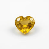 Yellow Sapphire 1PC Tiny 5x5 MM Heart Faceted Yellow Sparkling Precious Loose Gemstone
