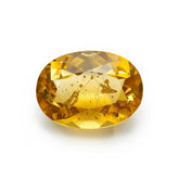Yellow Sapphire 1PC Large 10x14 MM Oval Faceted Yellow Luster Precious Loose Gemstones