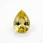 Yellow Sapphire 1PC Small 6x9 MM Pear Faceted Yellow Fine Precious Loose Gemstone