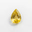 Yellow Sapphire 1PC Small 7x9 MM Pear Faceted Yellow High-Quality Precious Loose Gemstones