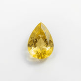 Yellow Sapphire 1PC Small 7x9 MM Pear Faceted Yellow High-Quality Precious Loose Gemstones