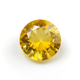 Yellow Sapphire 1PC Chunky 16x16 MM Round Faceted Yellow Pure Precious Loose Gems