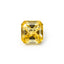 Yellow Sapphire 1PC Tiny 6x6 MM Square Faceted Yellow Polished Precious Loose Gemstones