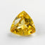 Yellow Sapphire 1PC Chunky 16x16 MM Triangle Faceted Yellow Pure Precious Loose Gems