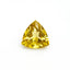 Yellow Sapphire 1PC Tiny 5x5 MM Triangle Faceted Yellow Sparkling Precious Loose Gemstone