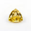 Yellow Sapphire 1PC Small 8x8 MM Triangle Faceted Yellow Luster Precious Loose Gems