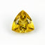 Yellow Sapphire 1PC Medium 9x9 MM Triangle Faceted Yellow Lustrous Precious Loose Gemstone