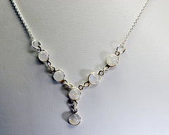 easily 925 solid sterling silver exquisite natural white necklace gift uk