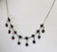 gemstone 925 solid sterling silver cute natural red necklace gift uk