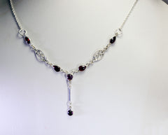 generally 925 solid sterling silver fascinating genuine red necklace gift uk