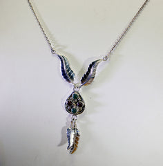 india 925 solid sterling silver exquisite genuine multi necklace gift uk