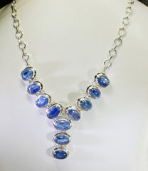 wholesale 925 solid sterling silver handsome genuine multi necklace gift uk