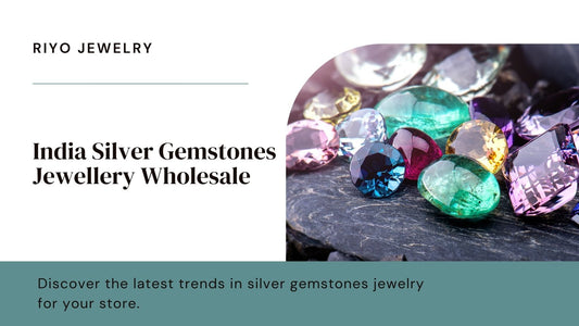 India Silver Gemstones Jewellery Wholesale