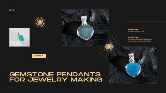 Gemstone Pendants For Jewelry Making