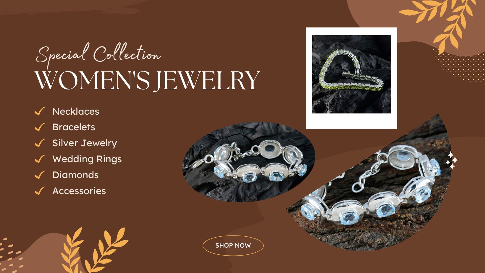 Special Collection of Women's Jewelry Featuring Necklaces, Bracelets, and Diamonds from top jewelry brands 2025