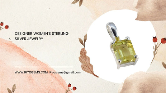 Designer Women'S Sterling Silver Jewelry