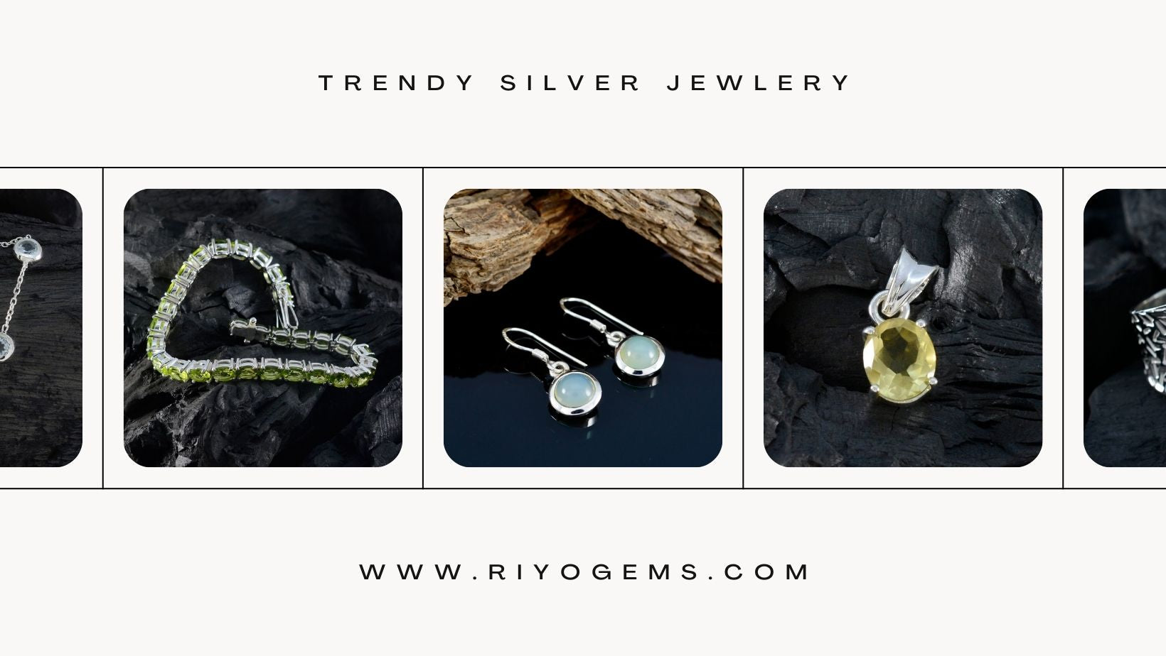 Trendy Silver Jewlery