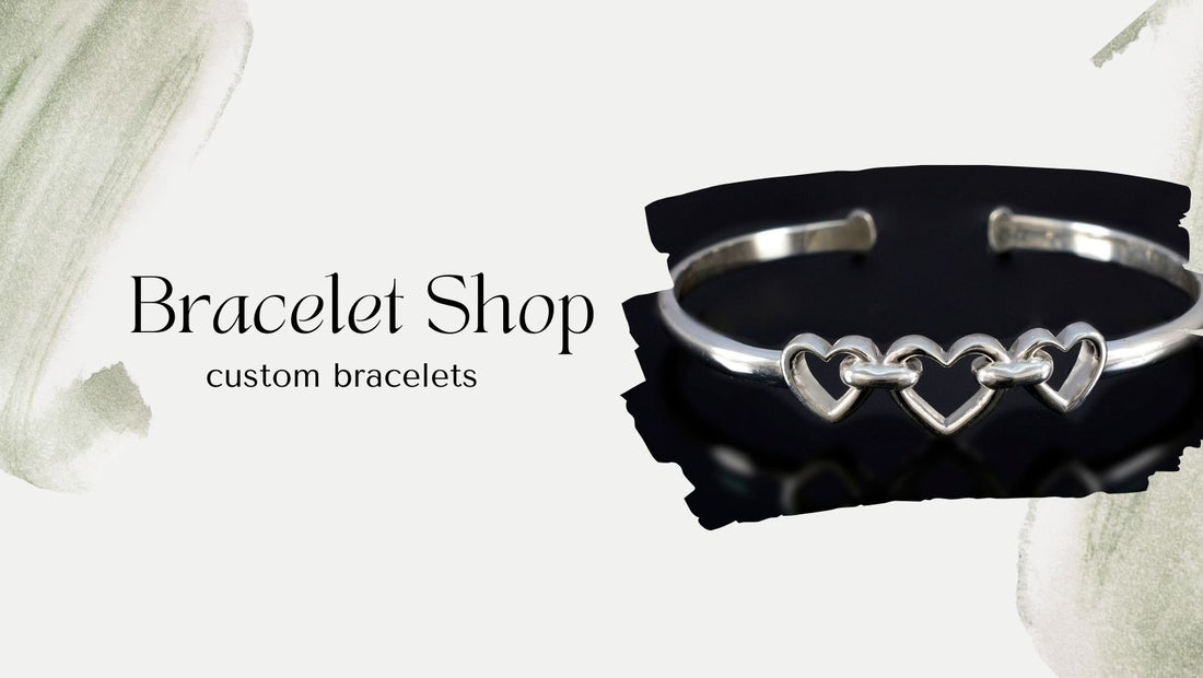 Individuelles Silberarmband mit Herzdesign, ideal für alle, die nachhaltigen Silberschmuck in meiner Nähe suchen