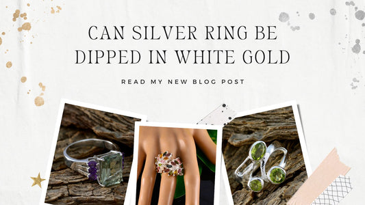 Can Silver Ring Be Dipped In White Gold