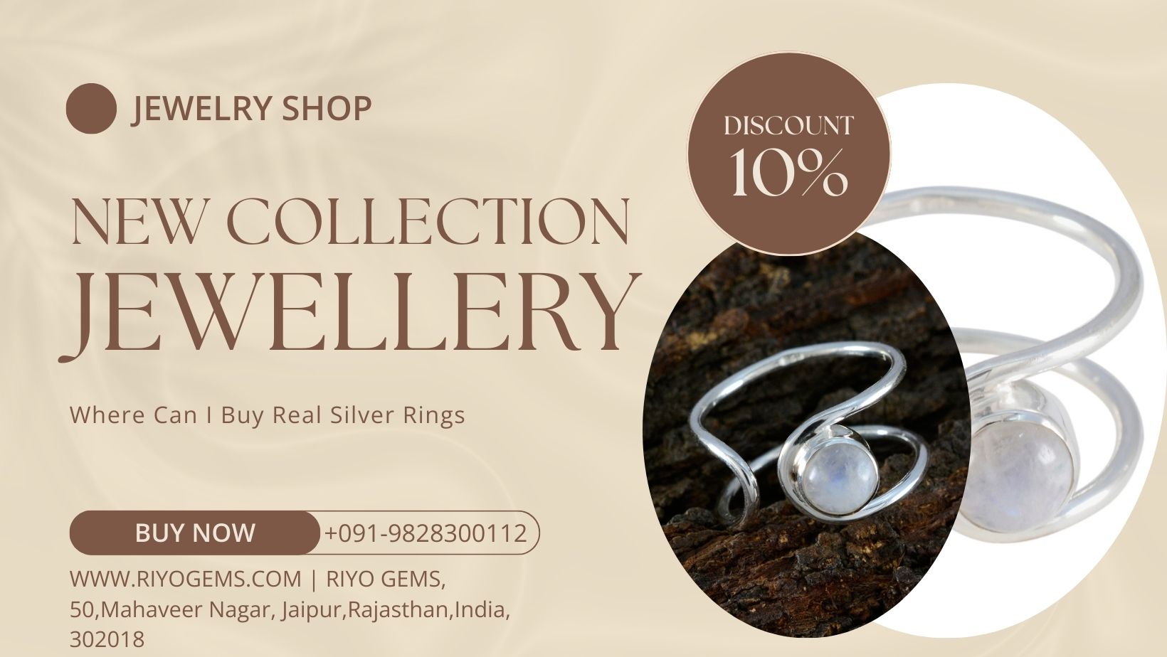 New collection of stylish jewelry featuring designs for those looking to buy real silver rings online