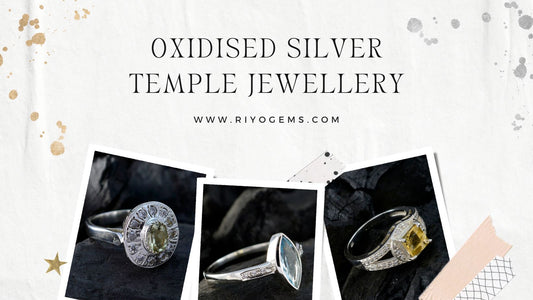 Oxidised Silver Temple Jewellery