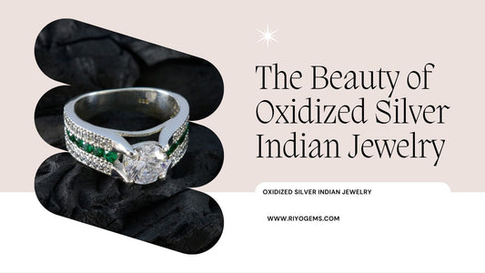 Oxidized Silver Indian Jewelry