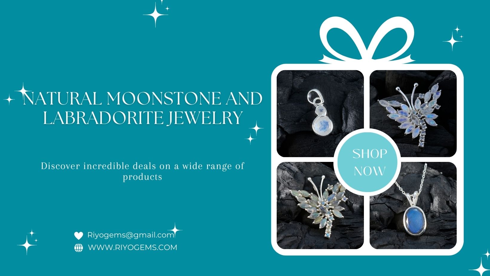 Natural Moonstone And Labradorite Jewelry