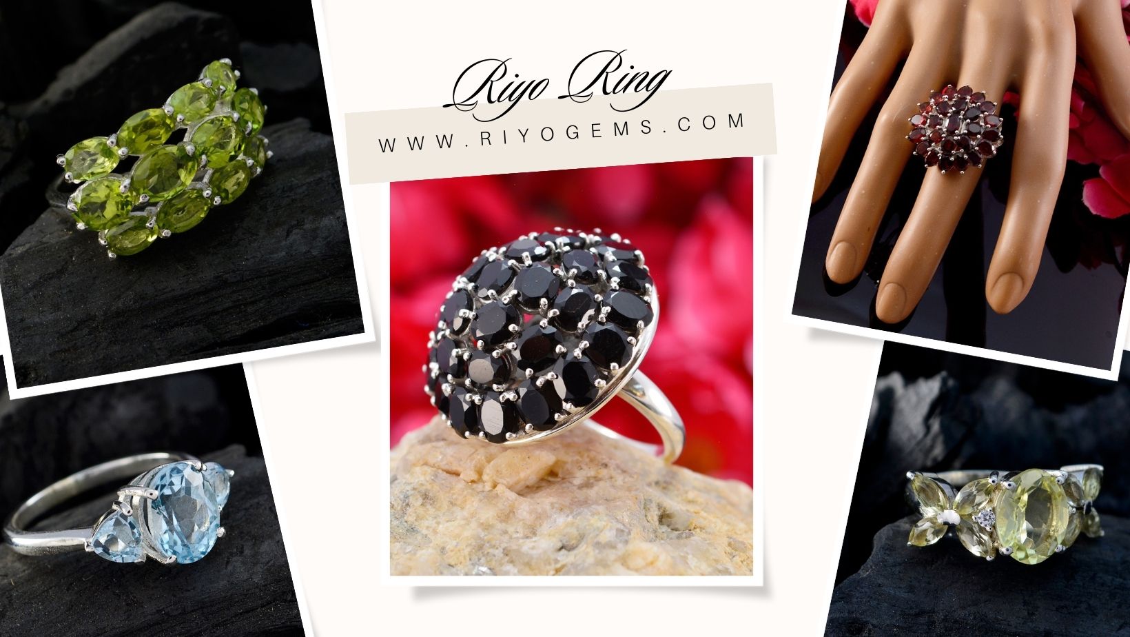 Various stunning rings including a sterling silver ring cost for elegant jewelry options