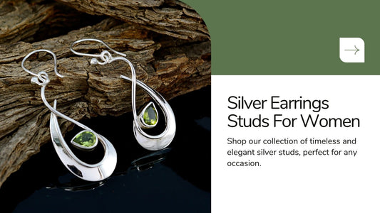 Silver Earrings Studs For Women