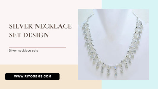 Silver Necklace Set Design