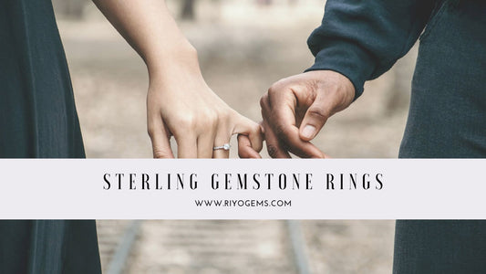 Sterling Gemstone Rings