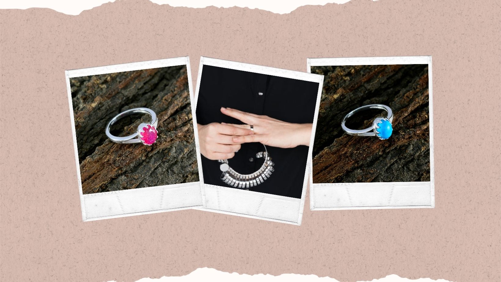 Beautiful silver rings with colorful stones, discussing if Can Silver Rings Be Resized Bigger