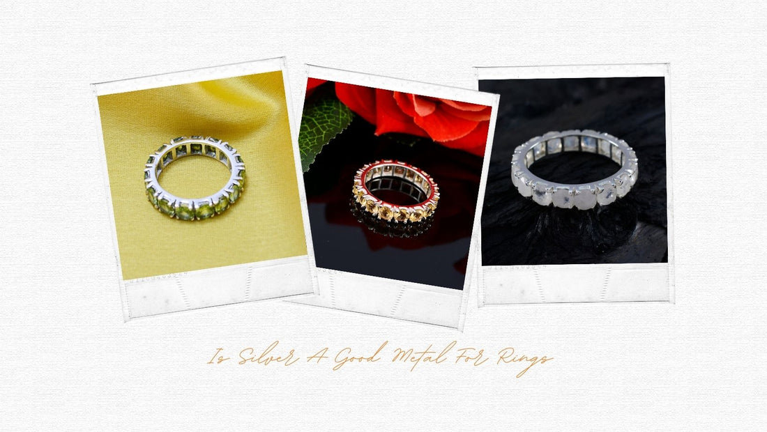 Variety of stunning rings showcasing the beauty of silver, answering Is Silver A Good Metal For Rings