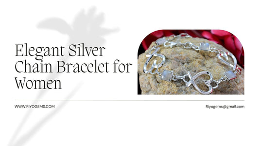 Chain Bracelet Silver Womens