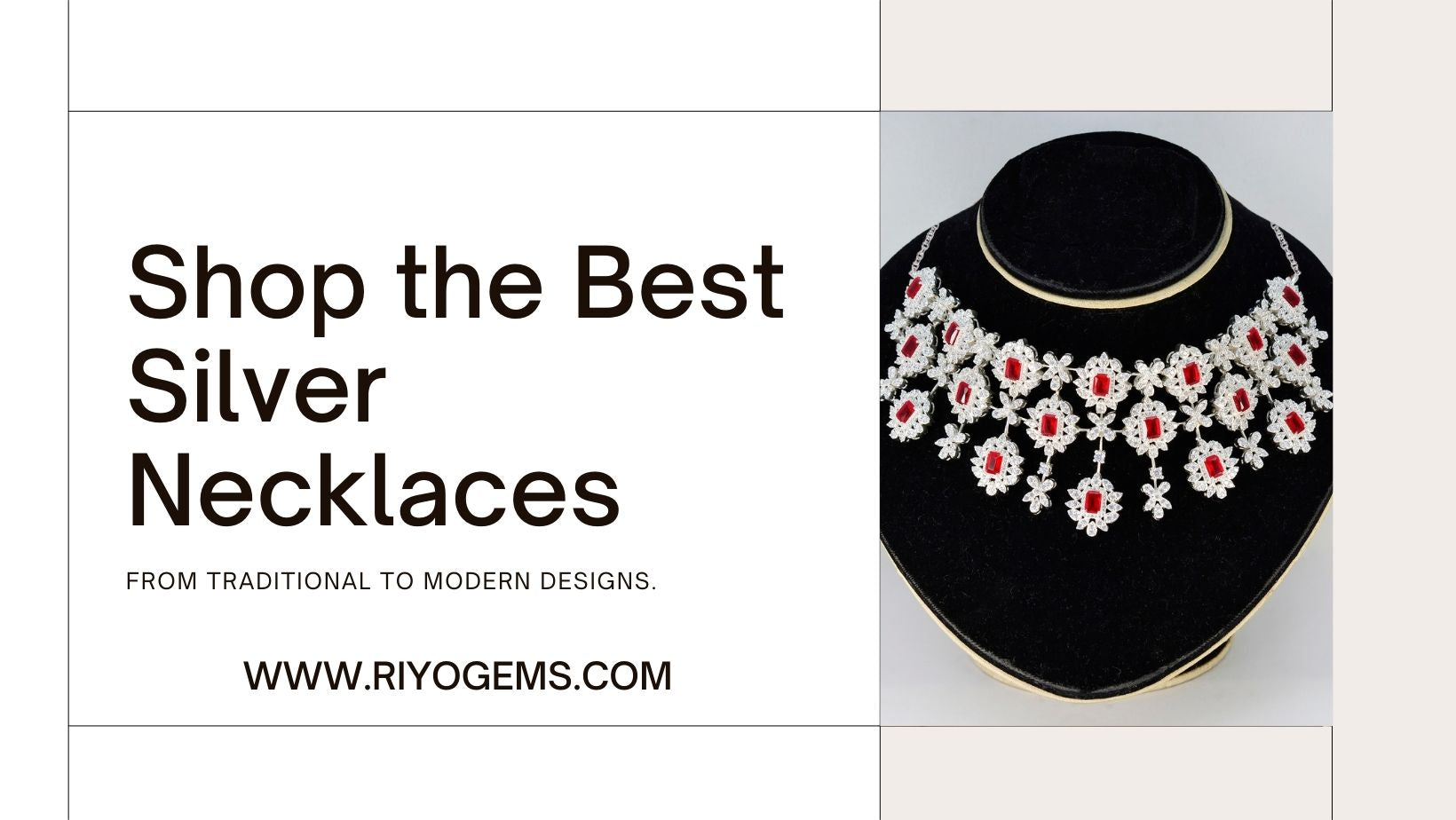 Silver Necklace Online India