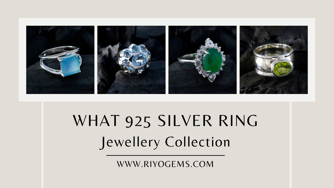 Showcase of the What 925 Silver Ring jewellery collection featuring various elegant designs