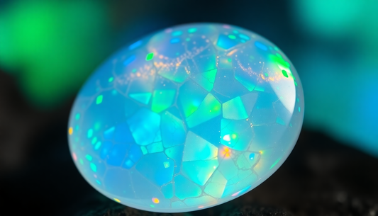 Unlocking the Brilliance of Synthetic Blue Green Fire Opal: A Gemstone Lover's Guide