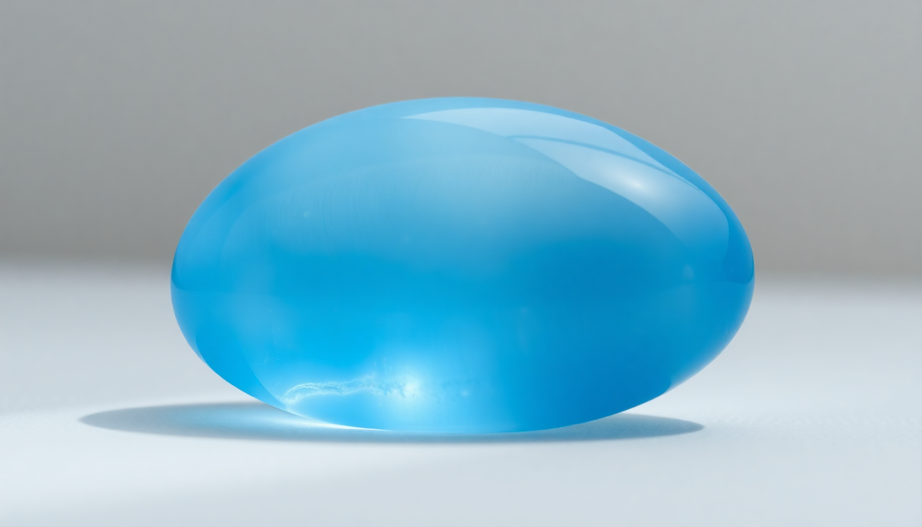 Discover the Captivating Beauty of Glass Blue Chalcedony: A Gemstone Lover's Delight