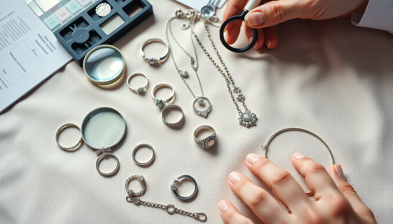 how do you tell if a ring is real silver