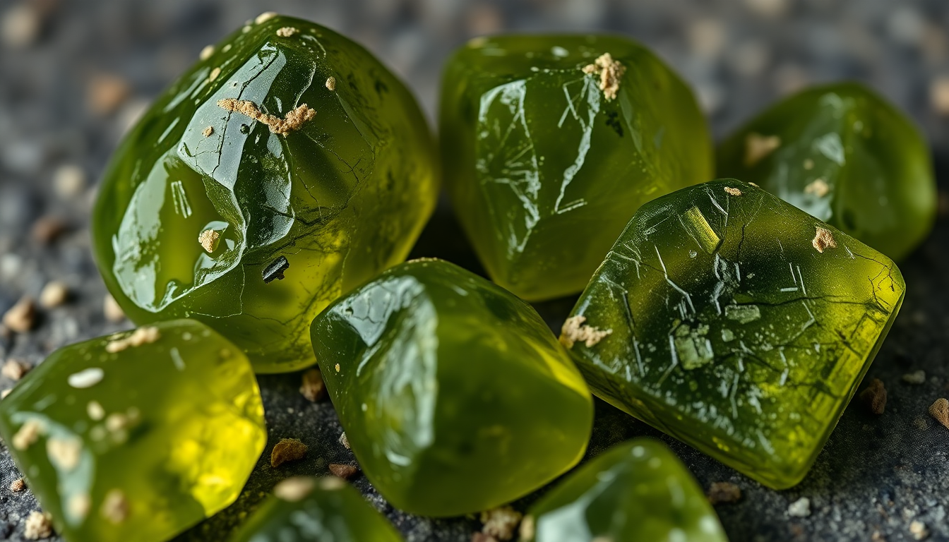 Discover the Allure of Peridotite Olivinite Gemstones: A Journey into the Heart of Nature's Masterpieces