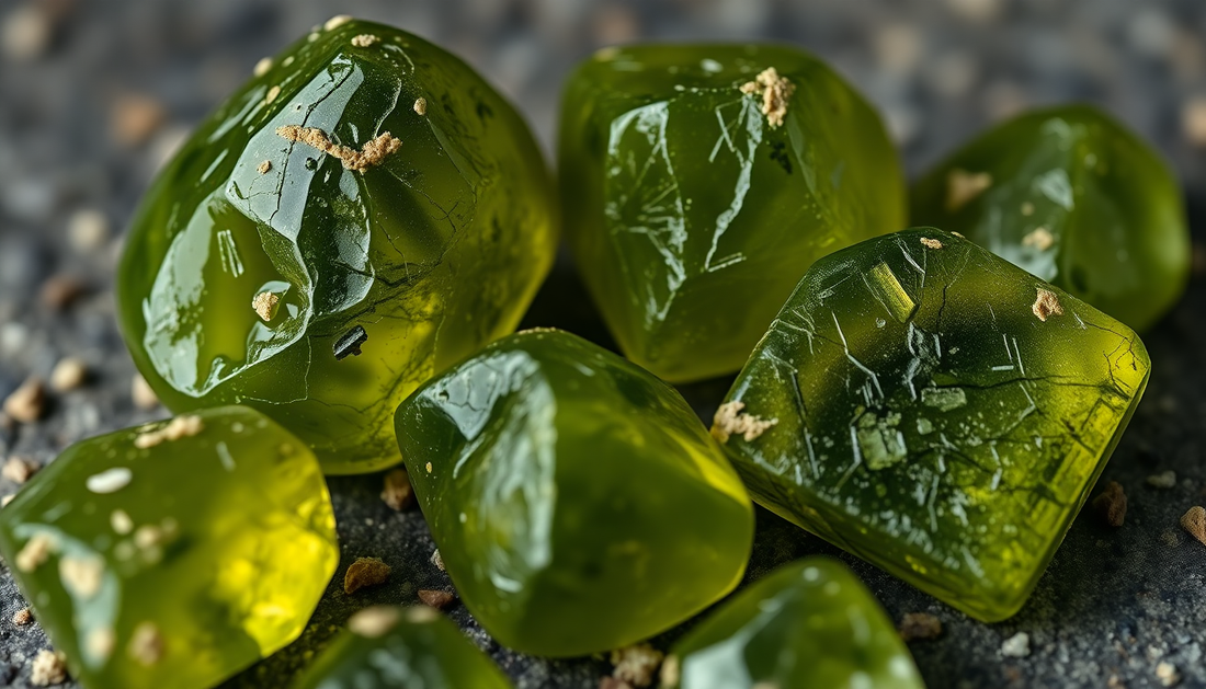 Discover the Allure of Peridotite Olivinite Gemstones: A Journey into the Heart of Nature's Masterpieces