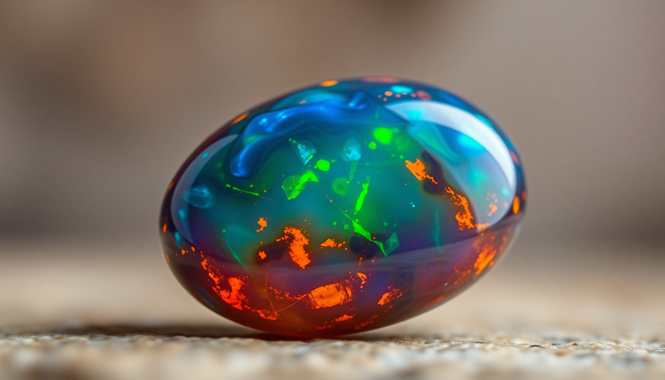 Unlock the Mesmerizing Beauty of Australian Opal Doublet Gemstones