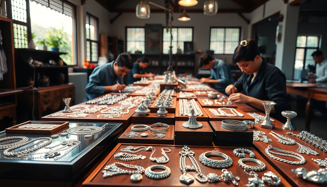 Wholesale Sterling Silver in Thailand: Quality Standards of Thai Silver Jewelry
