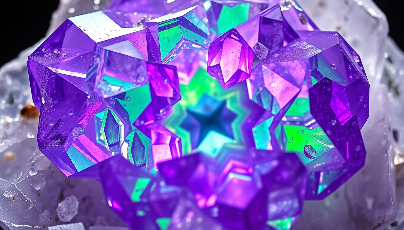 The Captivating Beauty of Fluorite in Quartz Gemstones